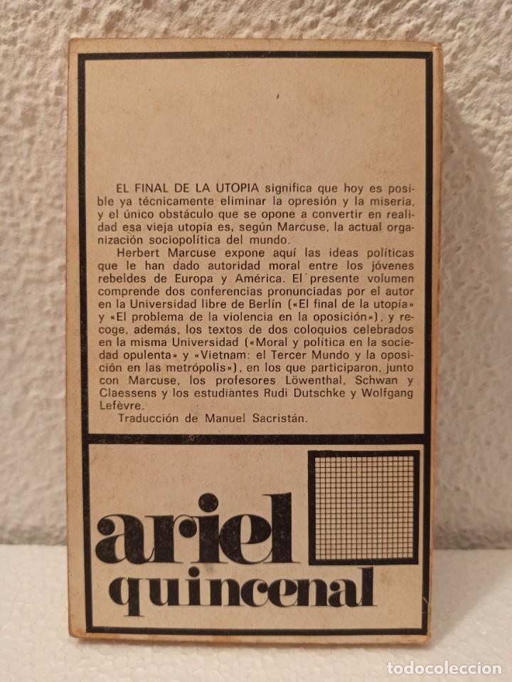 Libros de segunda mano: El final de la utop&iacute;a Herberr - Foto 2
