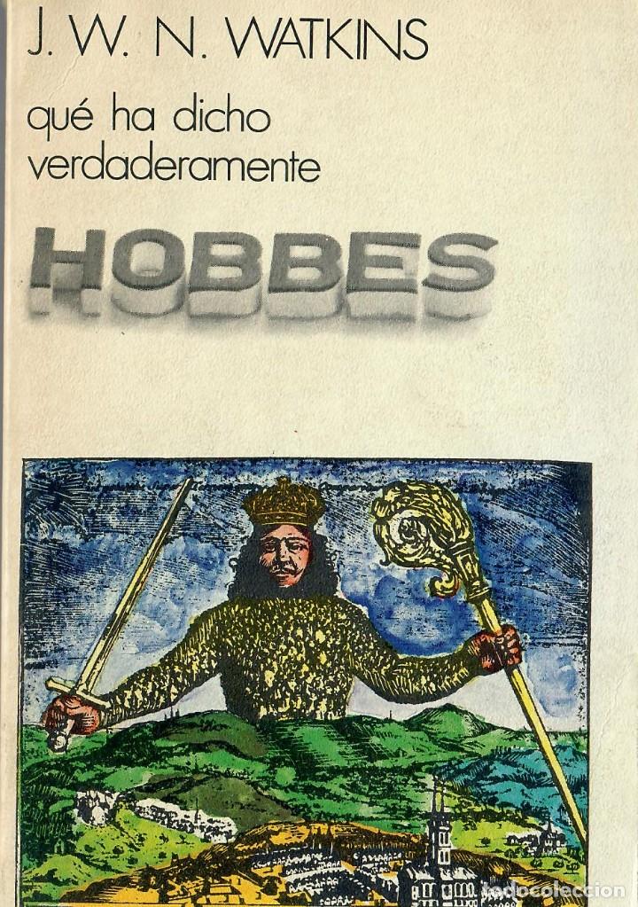 Libros de segunda mano: DOS LIBROS SOBRE HOBBES - Foto 1