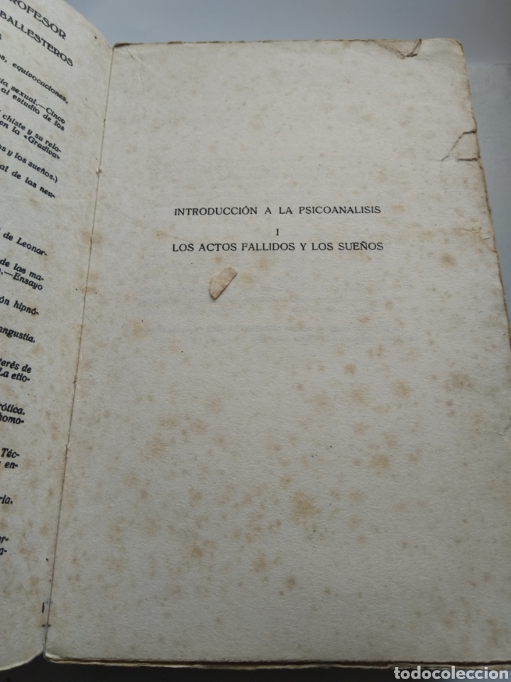 Libros de segunda mano: INTRODUCCI&Oacute;N A LA PSICOANALISIS/S. FREUD - Foto 2