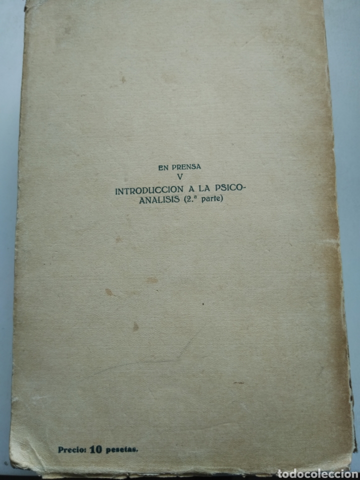 Libros de segunda mano: INTRODUCCI&Oacute;N A LA PSICOANALISIS/S. FREUD - Foto 7