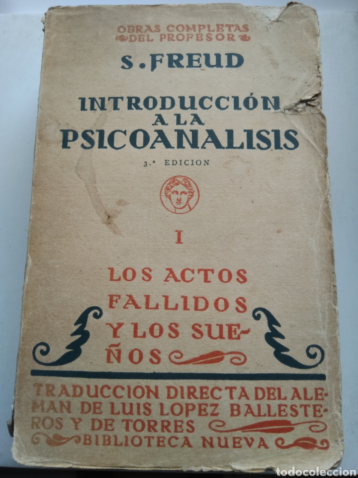 Libros de segunda mano: INTRODUCCI&Oacute;N A LA PSICOANALISIS/S. FREUD - Foto 1