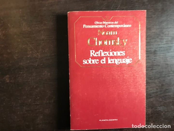 Libros de segunda mano: Reflexiones sobre el lenguaje. Noam Chomsky - Foto 1