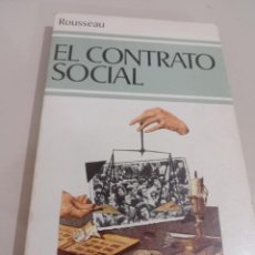 Libros de segunda mano: EL CONTRATO SOCIAL ROUSSEAU - BIBLIOTECA EDAF BOLSILLO Nº 85 REF UR CAJA 3. Lote 273402128