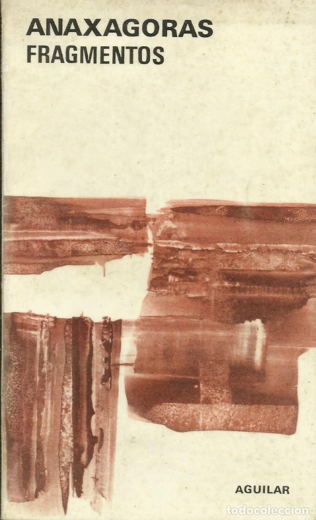 Libros de segunda mano: Fragmentos / Anax&aacute;goras. - Foto 1