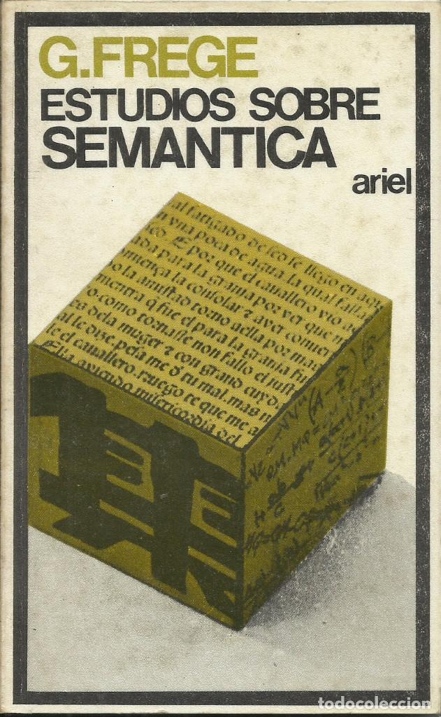 Libros de segunda mano: Estudio sobre Sem&aacute;ntica / Gottlob Frege - Foto 1