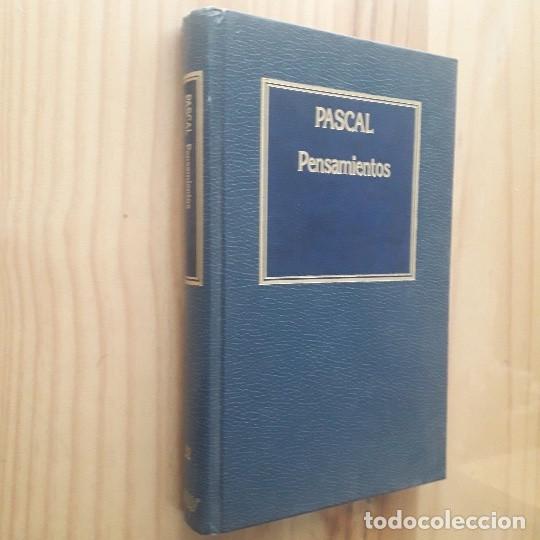 Libros de segunda mano: PENSAMIENTOS - BLAISE PASCAL (ORBIS 1985) - Foto 1