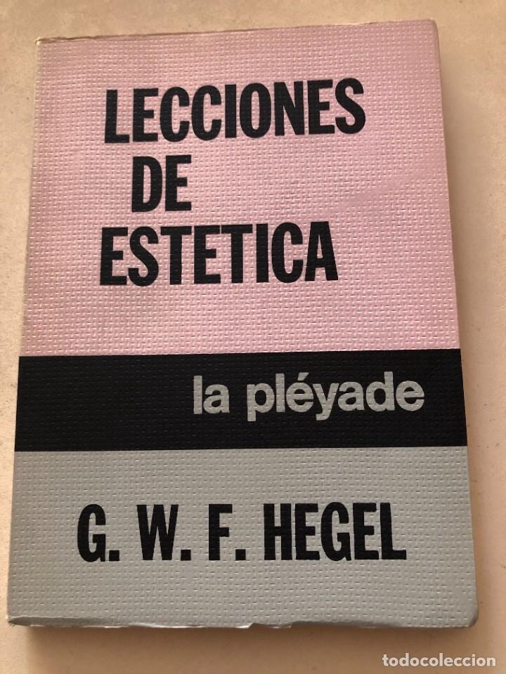 Libros de segunda mano: Lecciones de Est&eacute;tica. Hegel - Foto 1