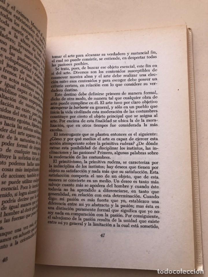 Libros de segunda mano: Lecciones de Est&eacute;tica. Hegel - Foto 3