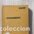 Libros de segunda mano: proleg&oacute;menos Immanuel Kant - Foto 1