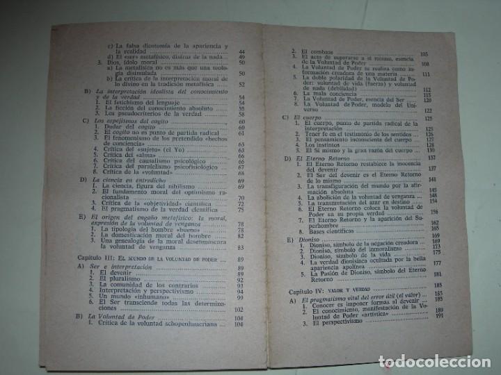 Libros de segunda mano: EN TORNO A LA VOLUNTAD DEL PODER / FRIEDRICH NIETZSCHE - Foto 4