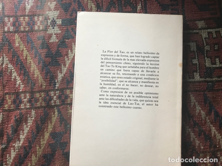 Libros de segunda mano: La flor del Tao. &Aacute;ngel Quiroga. Versi&oacute;n biling&uuml;e - Foto 3