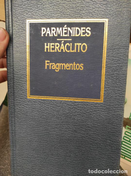 Libros de segunda mano: FRAGMENTOS - PARMENIDES / HERACLITO - Foto 1
