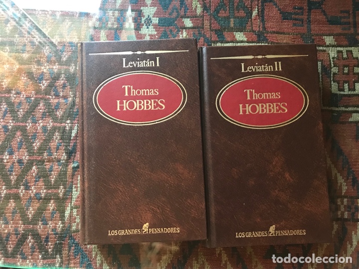 Libros de segunda mano: Leviatan. Thomas Hobbes I y II. - Foto 1