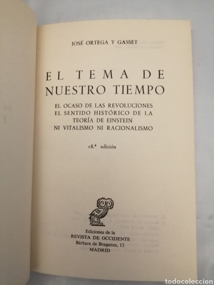 Libros de segunda mano: EL TEMA DE NUESTRO TIEMPO - Foto 4