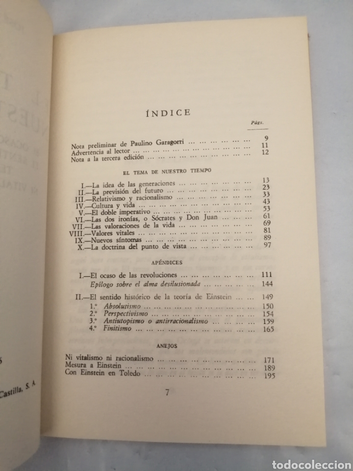 Libros de segunda mano: EL TEMA DE NUESTRO TIEMPO - Foto 5