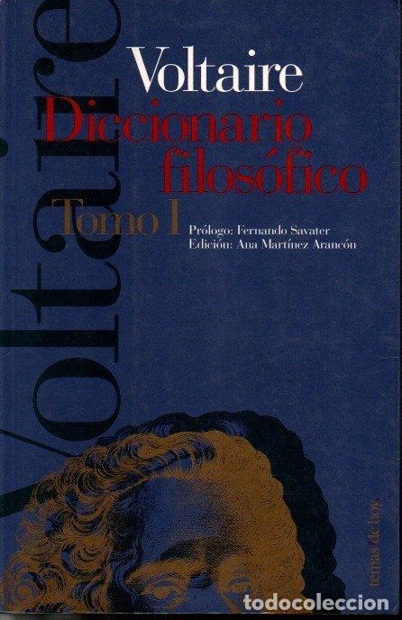 Libros de segunda mano: DICCIONARIO FILOS&Oacute;FICO. - VOLTAIRE. - Foto 1