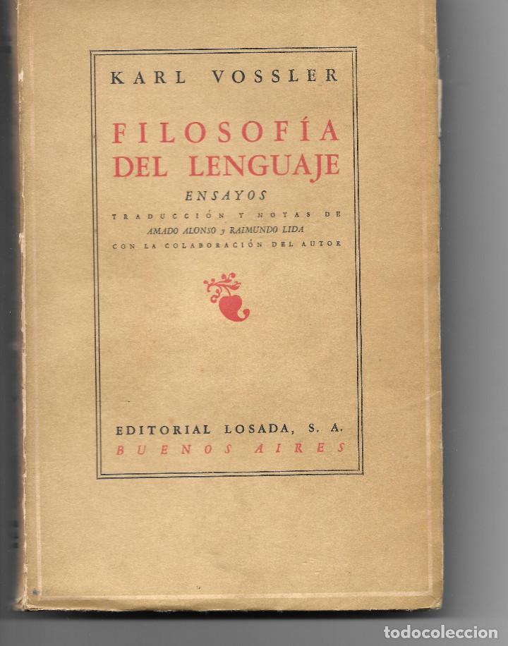Libros de segunda mano: Filosof&iacute;a del lenguaje - Foto 1