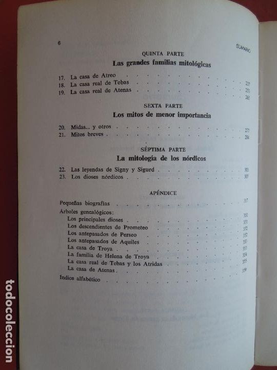 Libros de segunda mano: LA MITOLOGIA- E.HAMILTON - DAIMON 1984 - Foto 3