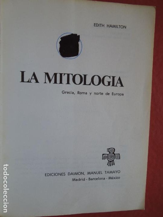 Libros de segunda mano: LA MITOLOGIA- E.HAMILTON - DAIMON 1984 - Foto 4