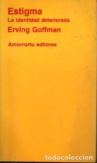 Libros de segunda mano: ESTIGMA. LA IDENTIDAD DETERIORADA. - GOFFMAN, Erving. - Foto 1