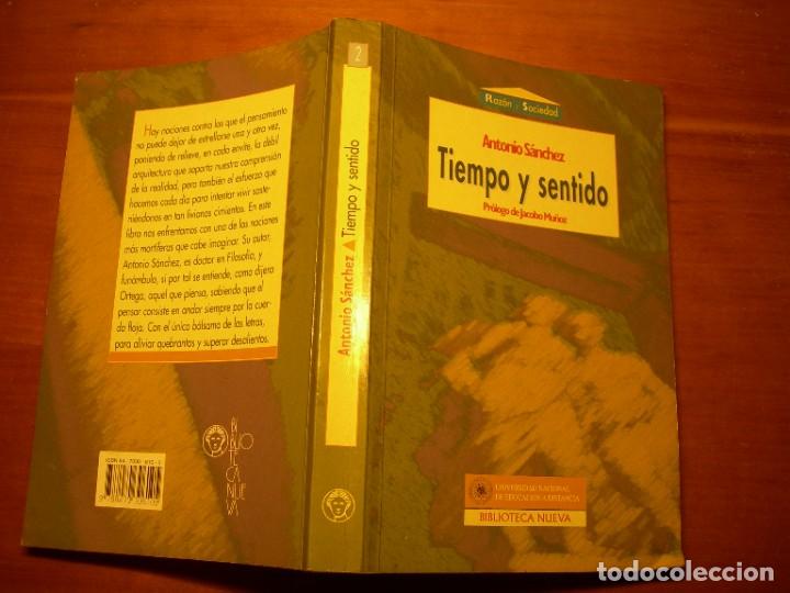 Libros de segunda mano: TIEMPO Y SENTIDO / ANTONIO S,ANCHEZ - Foto 1