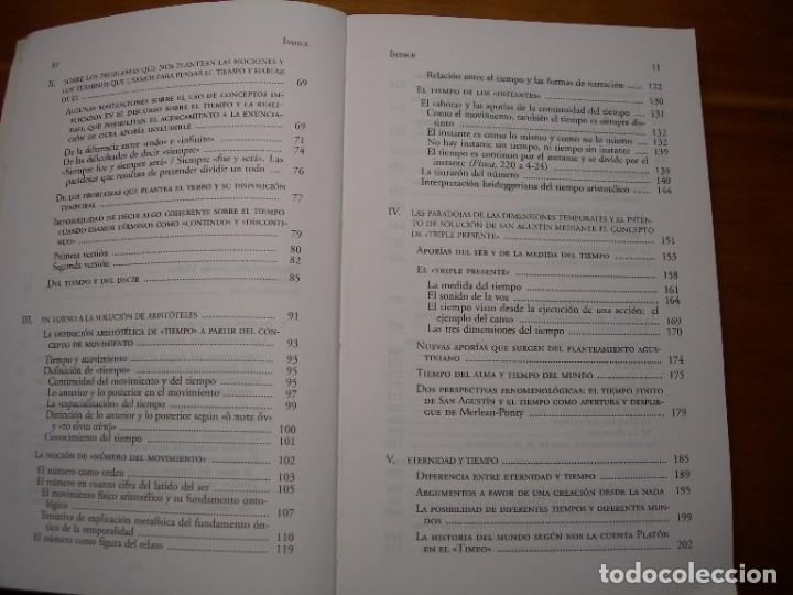 Libros de segunda mano: TIEMPO Y SENTIDO / ANTONIO S,ANCHEZ - Foto 3