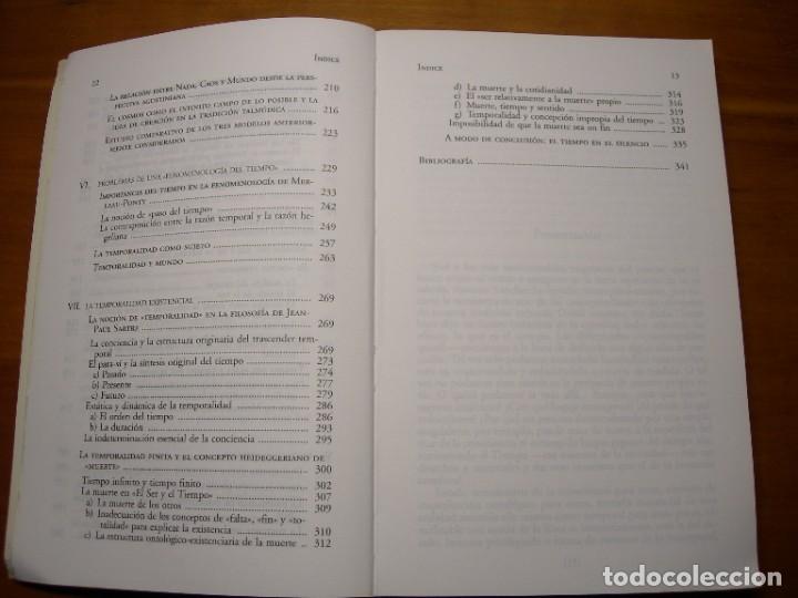 Libros de segunda mano: TIEMPO Y SENTIDO / ANTONIO S,ANCHEZ - Foto 4