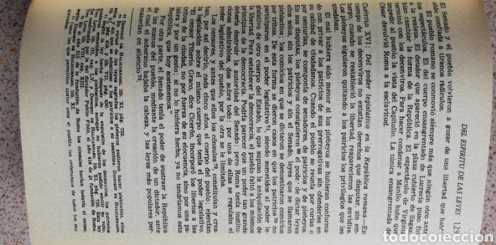 Libros de segunda mano: DEL ESP&Iacute;RITU DE LAS LEYES. MONTESQUIEU. 1996 - Foto 2