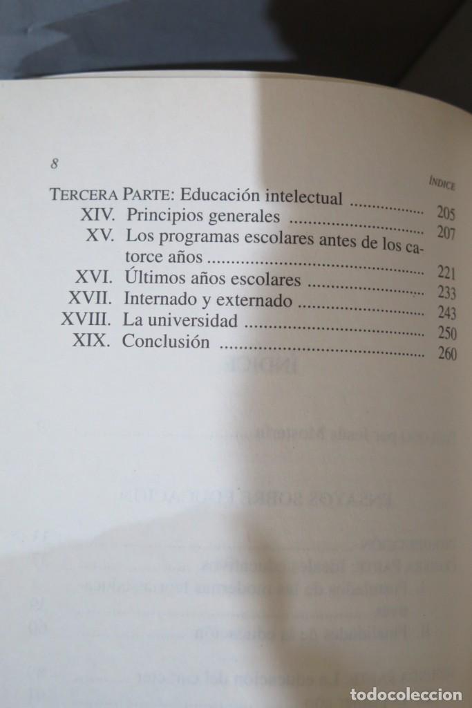 Libros de segunda mano: SOBRE EDUCACI&Oacute;N. BERTRAND RUSSELL - Foto 3