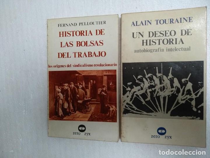 Libri di seconda mano: lote ,HISTORIA DE LAS BOLSAS DE TRABAJO ,-UN DESEO DE HISTORIA AUTOBIOGRAFIA