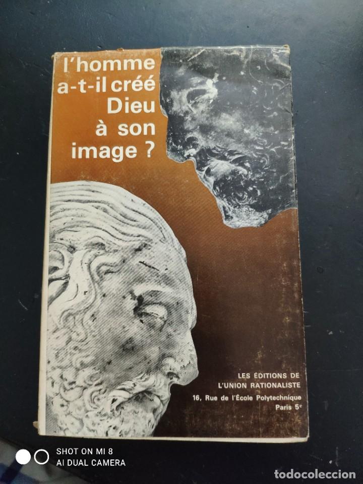 Libros de segunda mano: J. Magne, C. Parain, G. Mury, L. Goldmann, P. Vilar, etc. L&acute;homme a-t-il cr&eacute;e Dieu &agrave; son image?