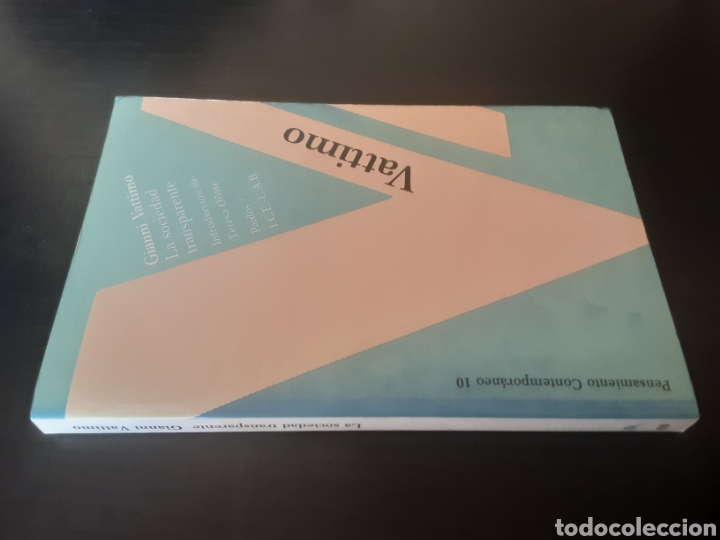 Libros de segunda mano: La sociedad transparente. -Gianno Vattimo- - Foto 2
