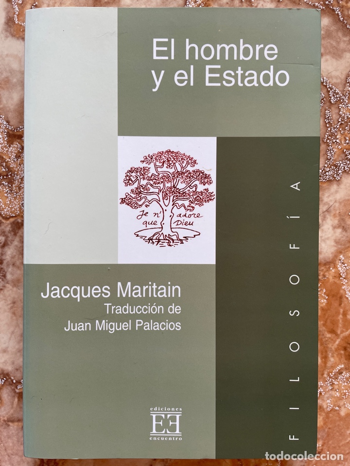 Libros de segunda mano: El hombre y el Estado, de Jacques Maritain. - Foto 1