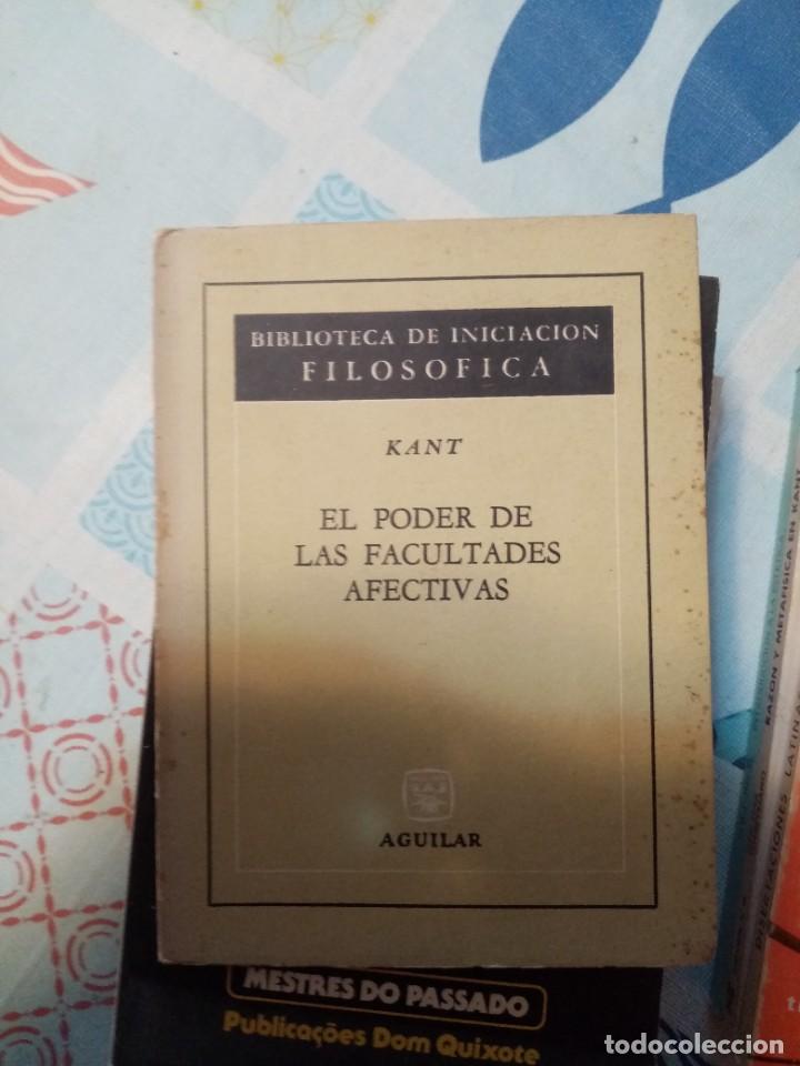 Libros de segunda mano: El poder de las facultades afectivas de Kant Ed. Aguilar - Foto 1