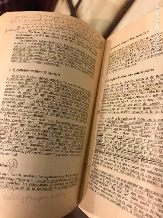 Libros de segunda mano: Exploraciones metacient&iacute;ficas. C. Ulises Moulines. - Foto 3