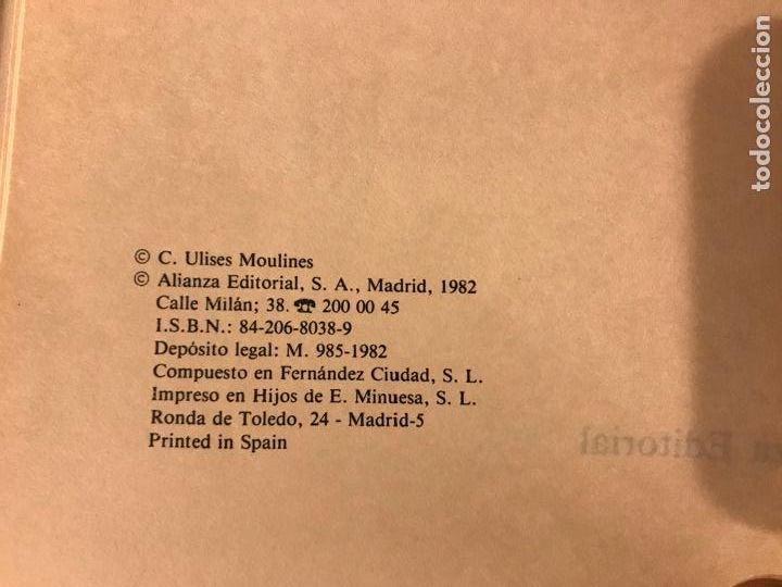 Libros de segunda mano: Exploraciones metacient&iacute;ficas. C. Ulises Moulines. - Foto 4