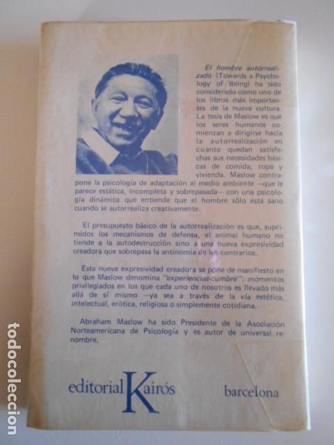Libros de segunda mano: EL HOMBRE AUTOREALIZADO - Foto 2