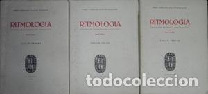 Libros de segunda mano: Ritmologia. Sistema de filosofia de Catalunya. Doctrina, 3 volums. Obres completes d&acute;Agusti Esclasan