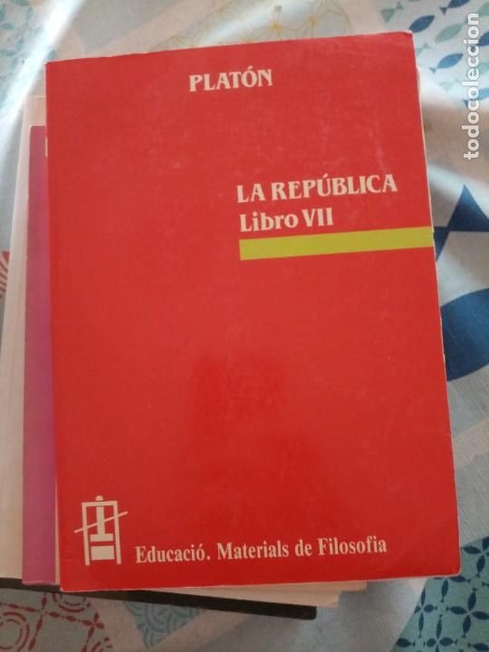 Libros de segunda mano: La Rep&uacute;blica Libro VII de Plat&oacute;n Materiales de filosof&iacute;a