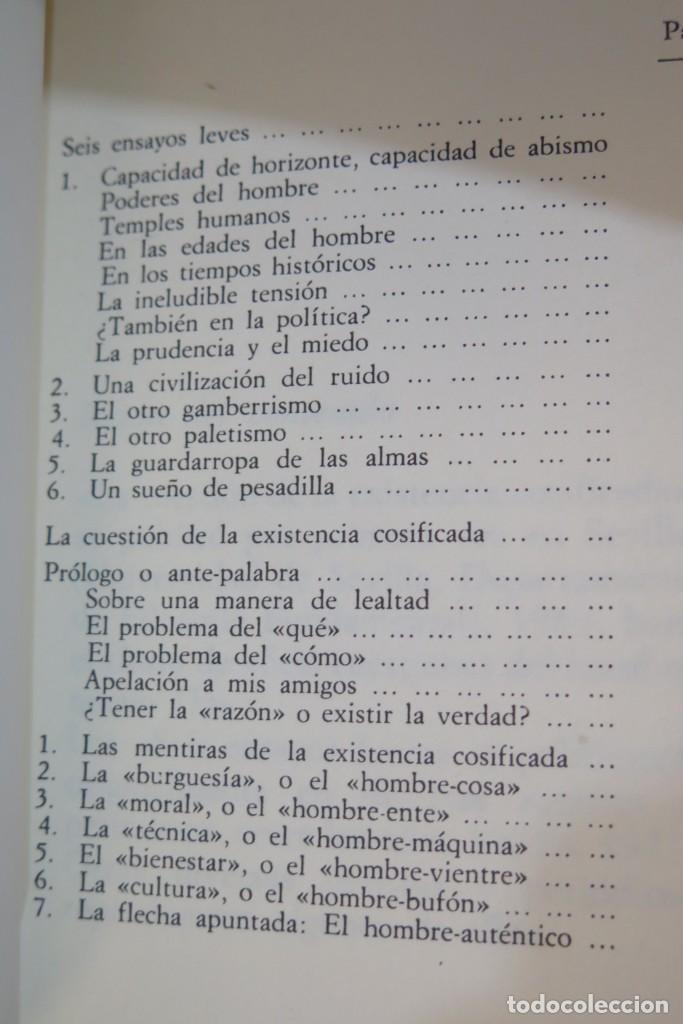 Libros de segunda mano: LA EXISTENCIA COSIFICADA. ARELLANO - Foto 2
