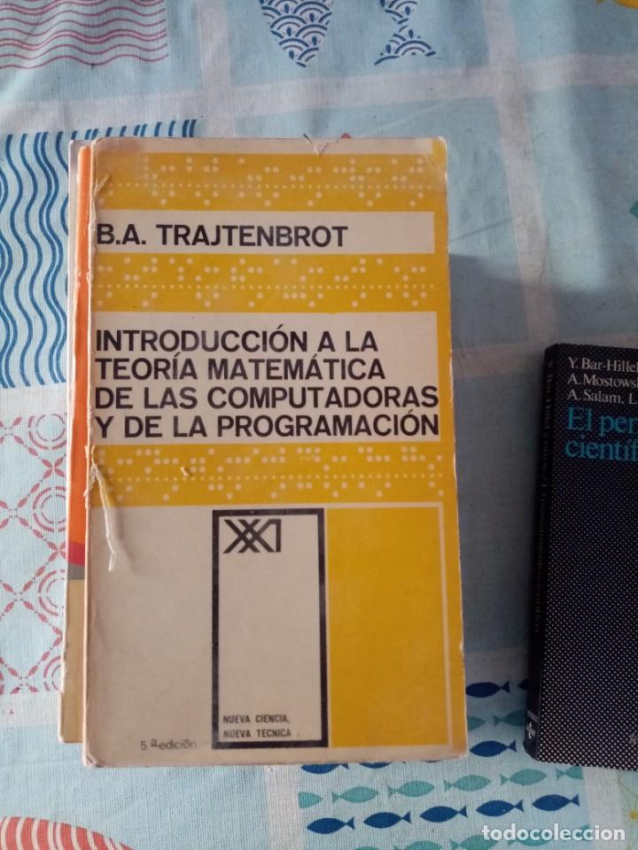 Libros de segunda mano: Introducci&oacute;n a la teor&iacute;a matem&aacute;tica de las computadoras y de la programaci&oacute;n de B.A. Trajtenbrot - Foto 1