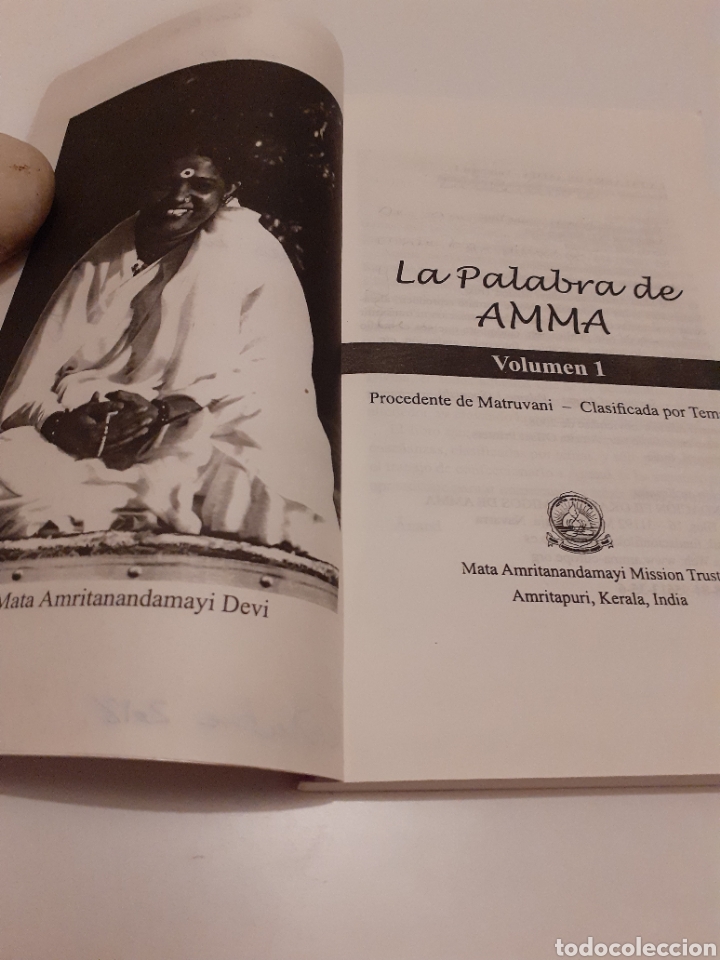 Libros de segunda mano: Palabra de Amma, Vol. 1, 2008 - Foto 3