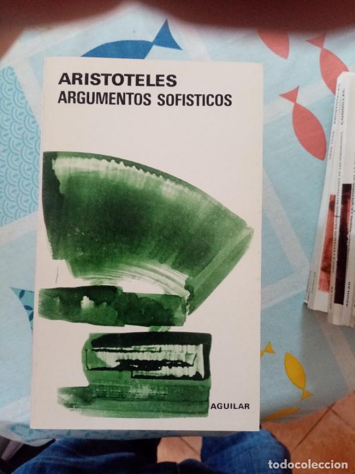 Libros de segunda mano: Argumentos sof&iacute;sticos de Arist&oacute;teles Ed. Aguilar - Foto 1