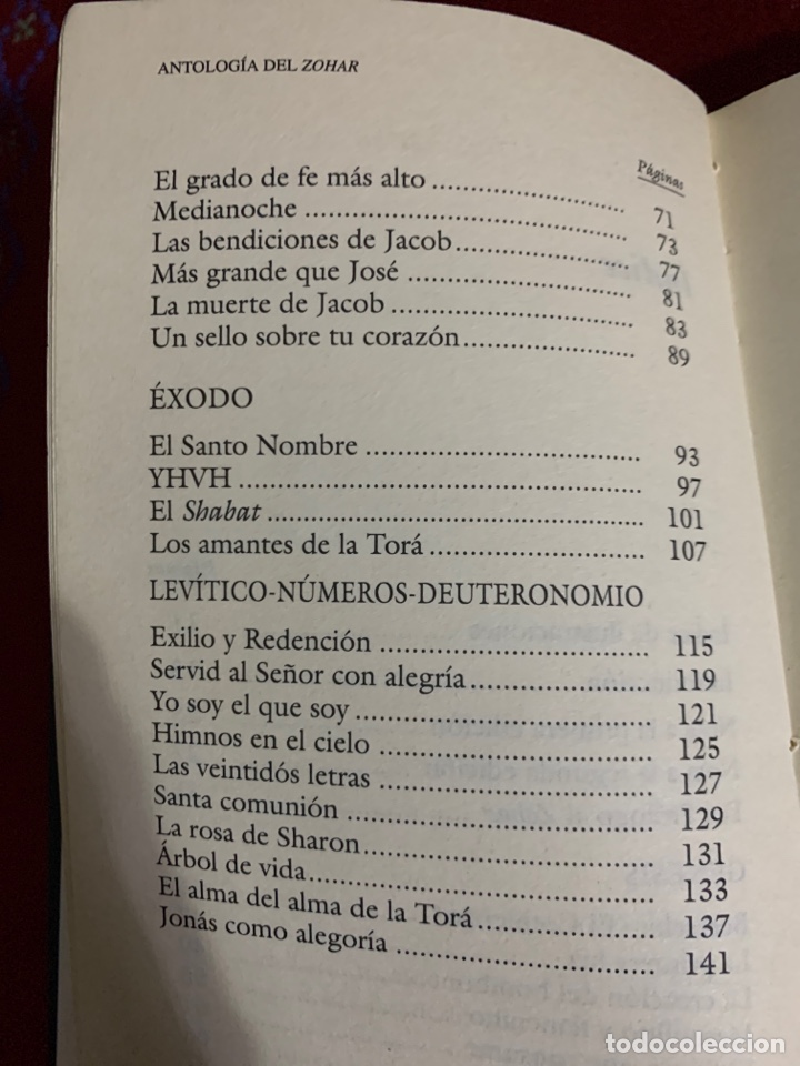 Libros de segunda mano: Antolog&iacute;a del Zohar. Ed. EDAF - Foto 5