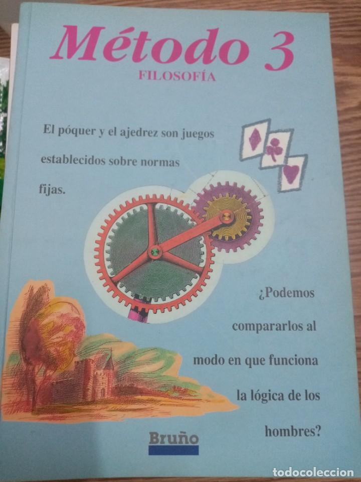 Libros de segunda mano: M&eacute;todo 3 -Filosof&iacute;a- Ed. Bru&ntilde;o - Foto 1