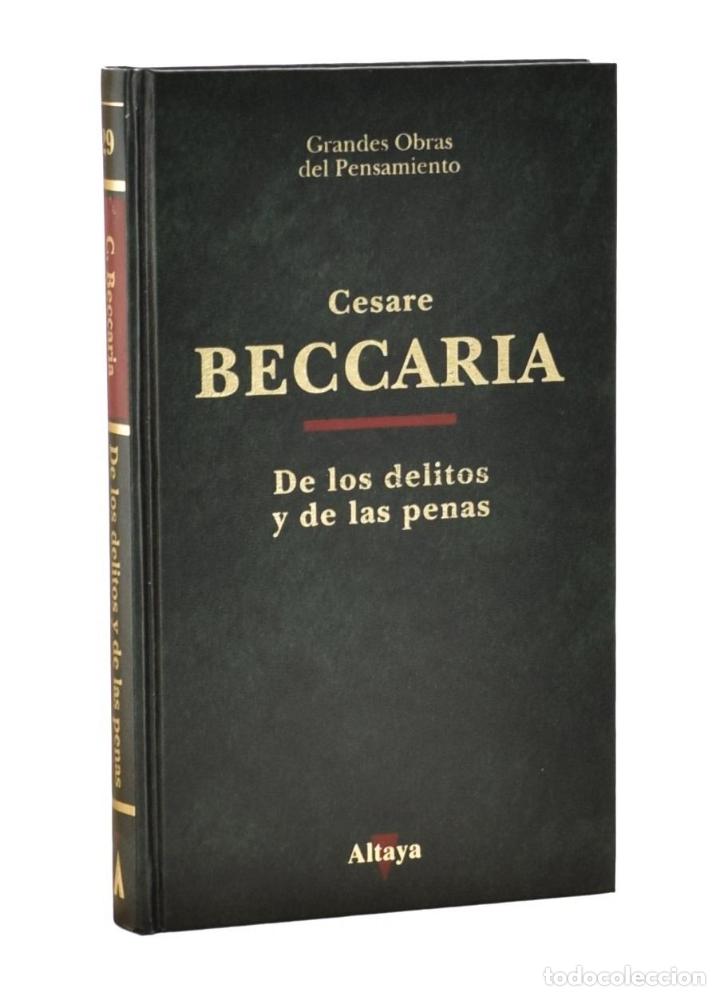 Libros de segunda mano: DE LOS DELITOS Y LAS PENAS - BECCARIA, Cesare de - Foto 1