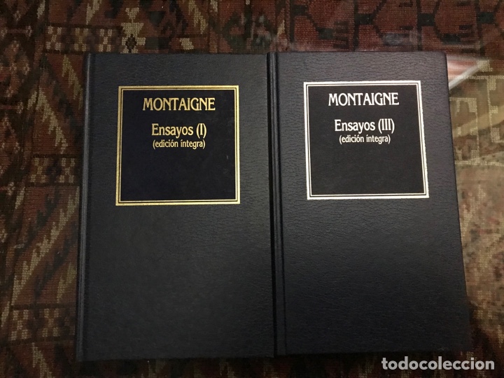 Libros de segunda mano: Montaigne. Ensayos I y III - Foto 1