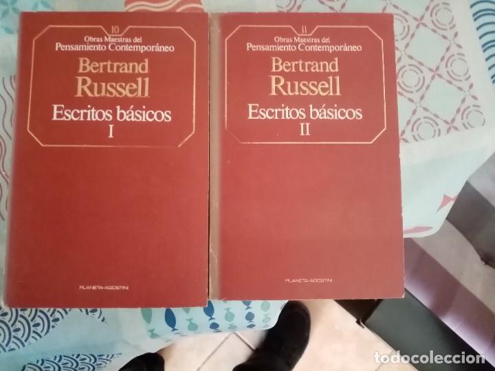 Libros de segunda mano: Escritos b&aacute;sicos de Bertrand Russell Ed. Planeta Agostini - Foto 1