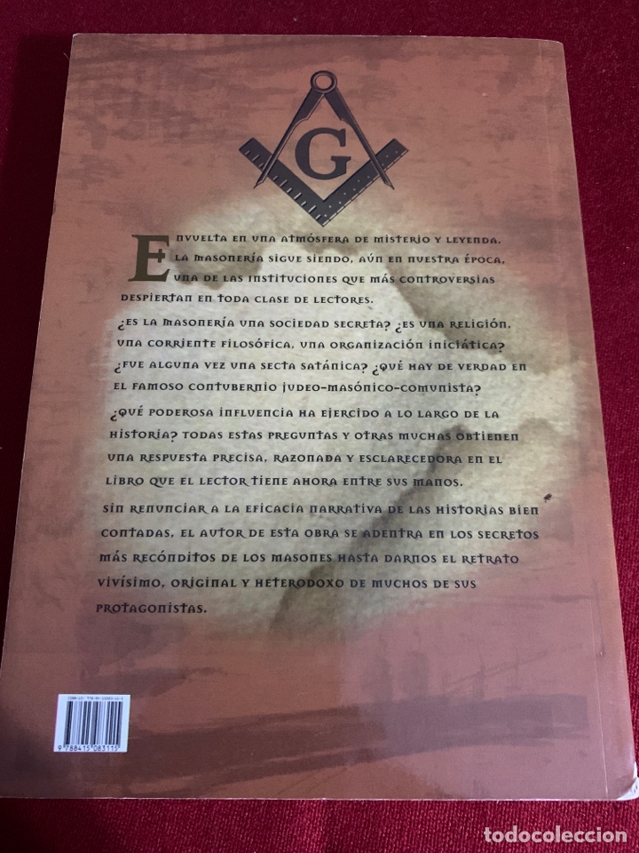 Libros de segunda mano: Los masones. Agustin Celis S&aacute;nchez. - Foto 2