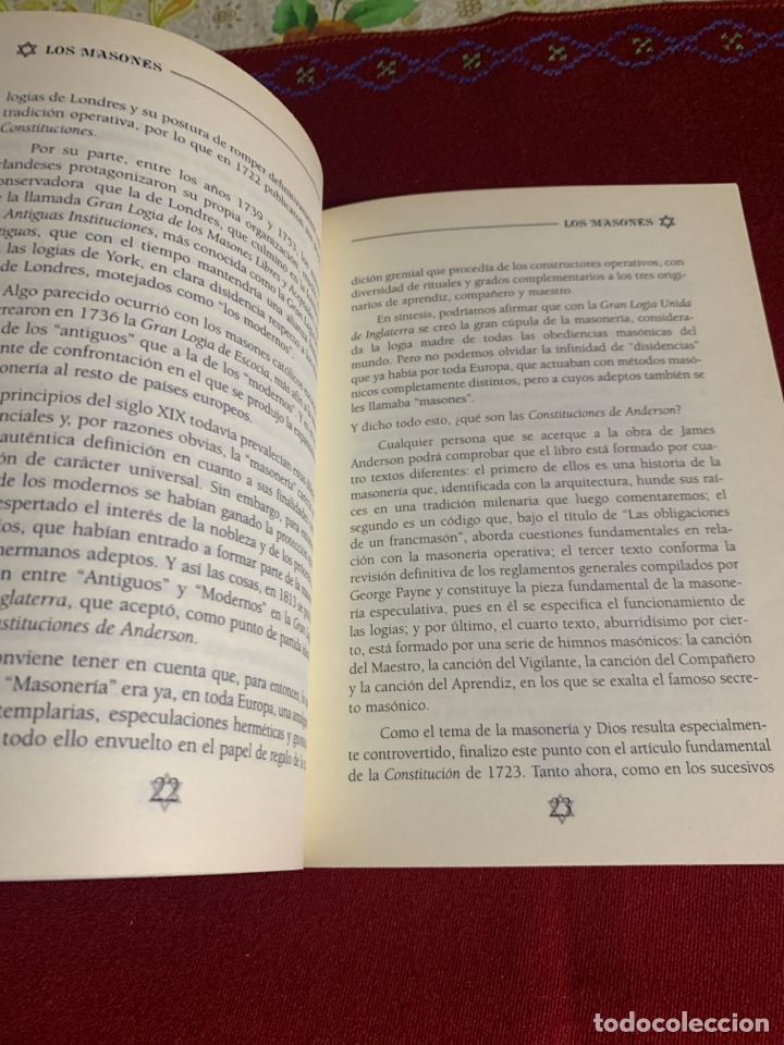 Libros de segunda mano: Los masones. Agustin Celis S&aacute;nchez. - Foto 5